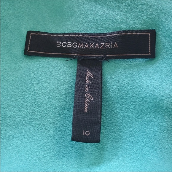 BCBGMaxAzria Blue asymmetrical Dress - Picture 7 of 13